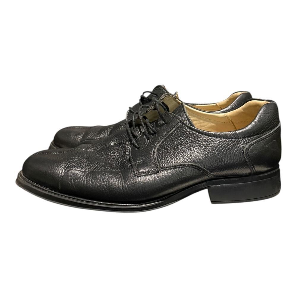 Studio Belvedere Bay Bridge Lace Up Shoes Size 10 EEE Black Oxfords Shoes - Picture 6 of 10